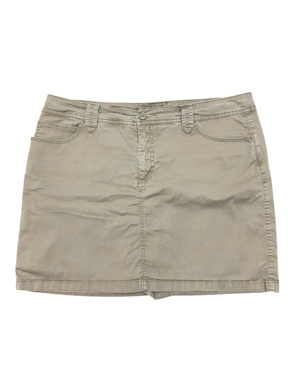 St John’s Bay Brown Plus Size Skort